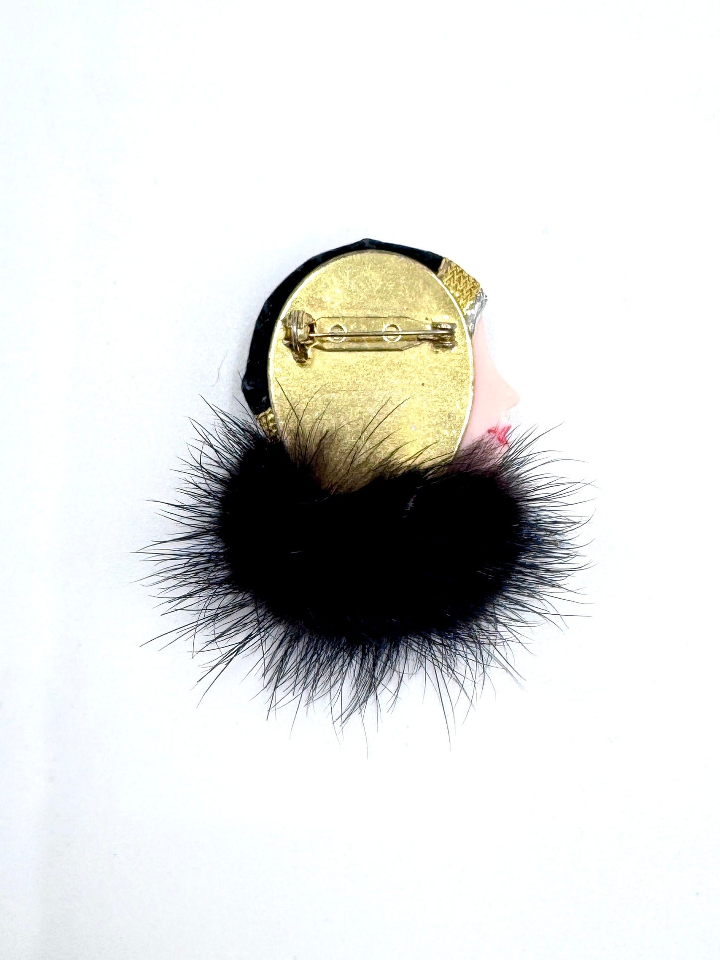 Vintage Mink Brooch